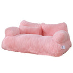 Cloud Nest – Canapé-lit de luxe pour chats et petits chiens, oreiller inclus
