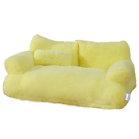 Cloud Nest – Canapé-lit de luxe pour chats et petits chiens, oreiller inclus
