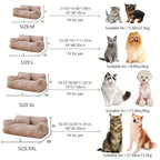 Cloud Nest – Canapé-lit de luxe pour chats et petits chiens, oreiller inclus