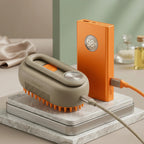 3-in-1 Pet Steam Brush – USB Rechargeable Grooming & Massage