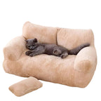 Cloud Nest – Canapé-lit de luxe pour chats et petits chiens, oreiller inclus
