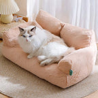 Cloud Nest – Canapé-lit de luxe pour chats et petits chiens, oreiller inclus