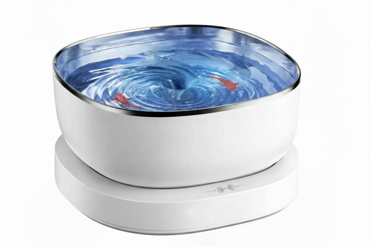 AquaVortex – Wireless Magnetic Cat Water Fountain