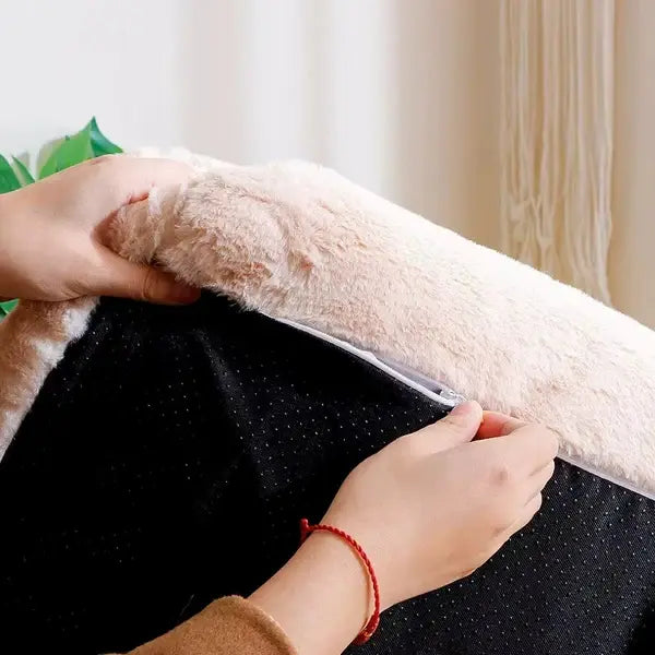 Cloud Nest – Luxuriöses Schlafsofa für Katzen und kleine Hunde, Kissen inklusive