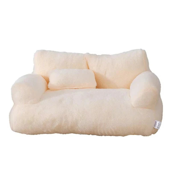 Cloud Nest – Luxuriöses Schlafsofa für Katzen und kleine Hunde, Kissen inklusive