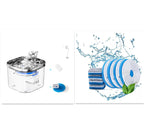 Stainless Steel Automatic Circulation Water Dispenser 2L for Dogs and Cats